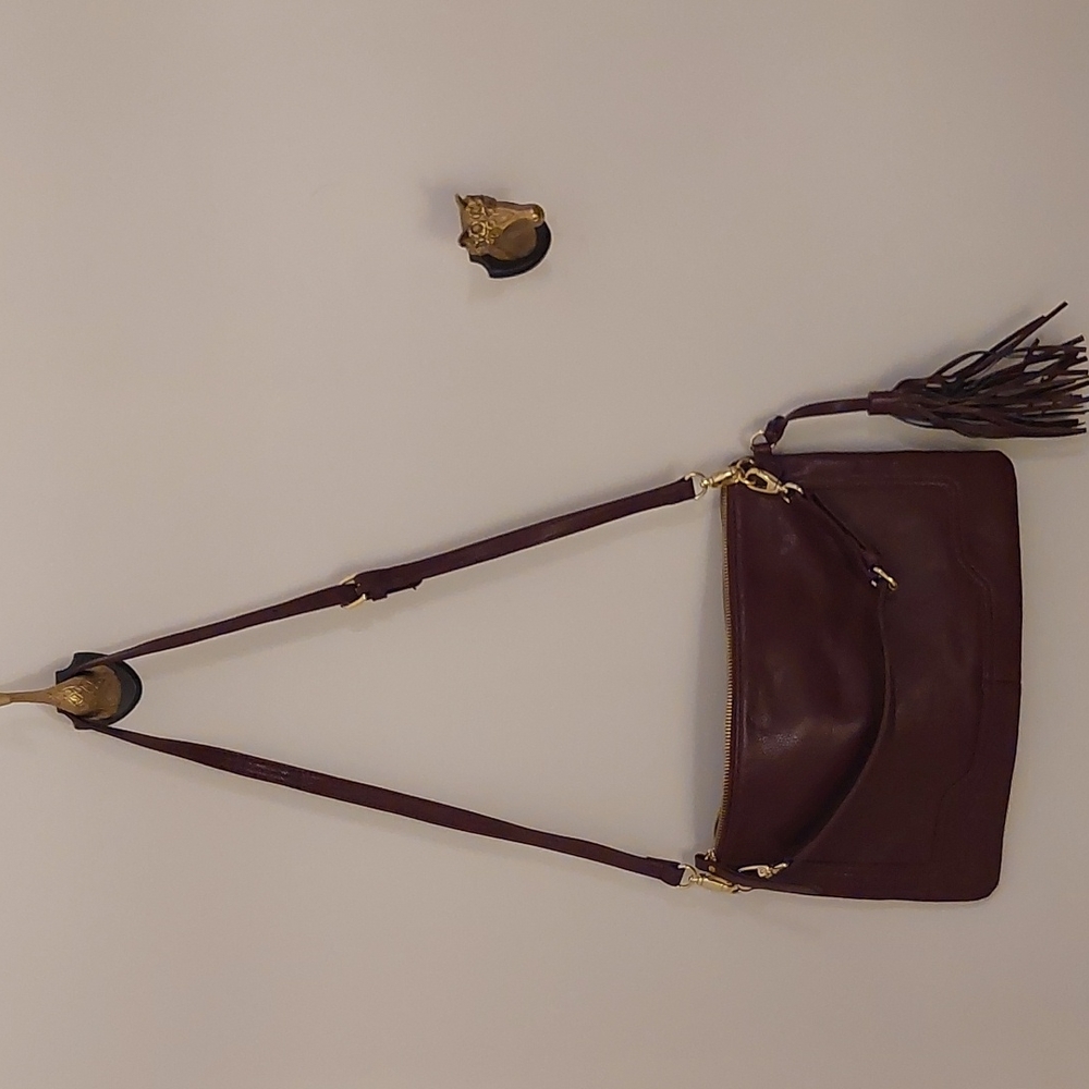 Banana Republic Burgundy Crossbody Purse